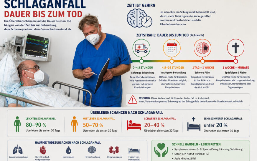 Schlaganfall Dauer Bis Zum Tod – Ursachen und Verlauf
